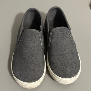 Carter's Charcoal Slip-On Shoes- kids size 12